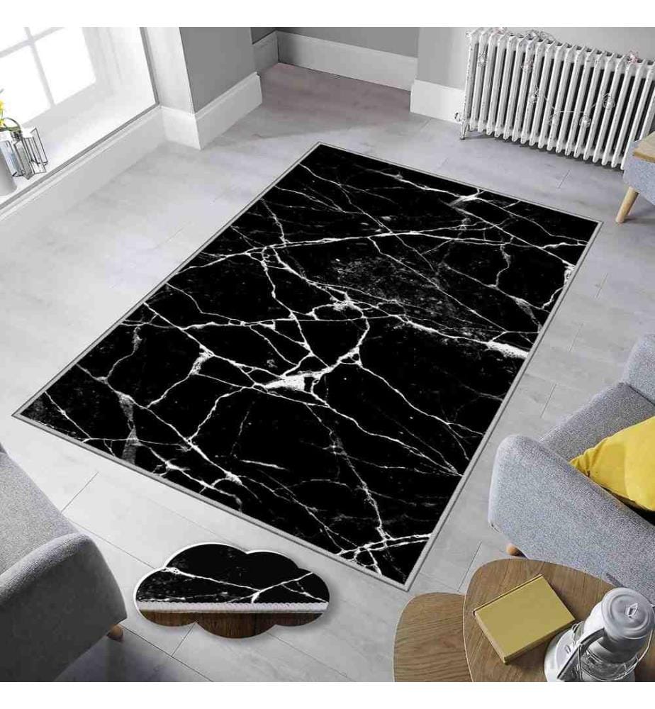 Tappeto da sala, 80 x 150, , Multicolore, Poliestere, Altezza pelo 1 mm