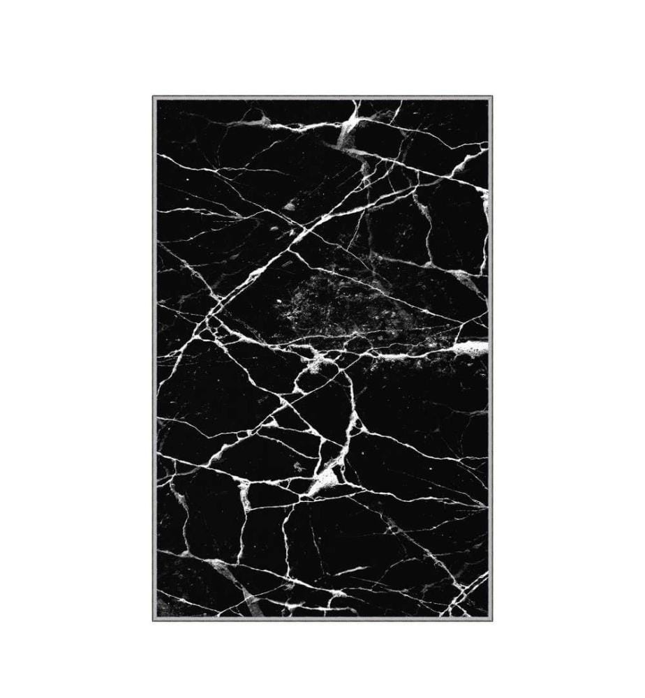 Tappeto da sala, 100 x 150, , Multicolore, Poliestere, Altezza pelo 1 mm