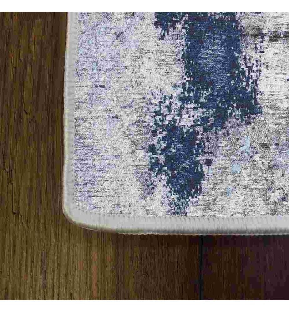 Tappeto da sala, 100 x 150, , Multicolore, Poliestere, Altezza pelo 1 mm