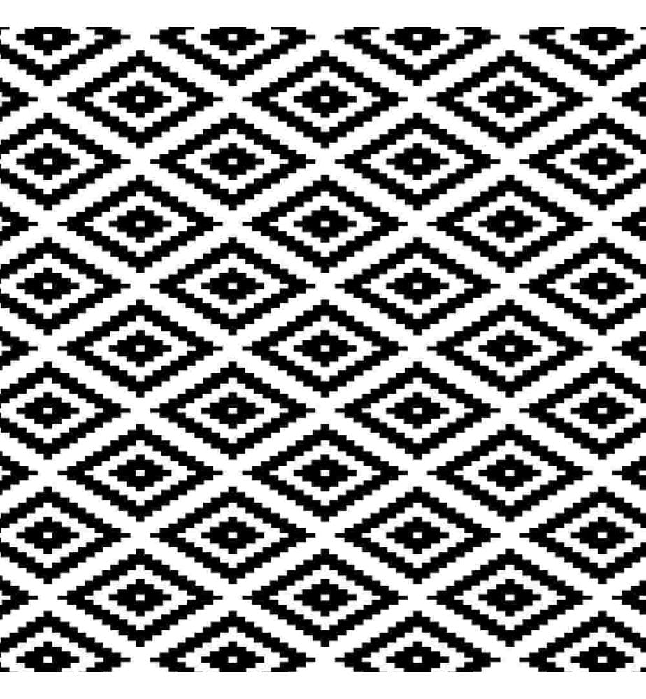 Tappeto da sala, 100 x 200, , Multicolore, Poliestere, Altezza pelo 1 mm