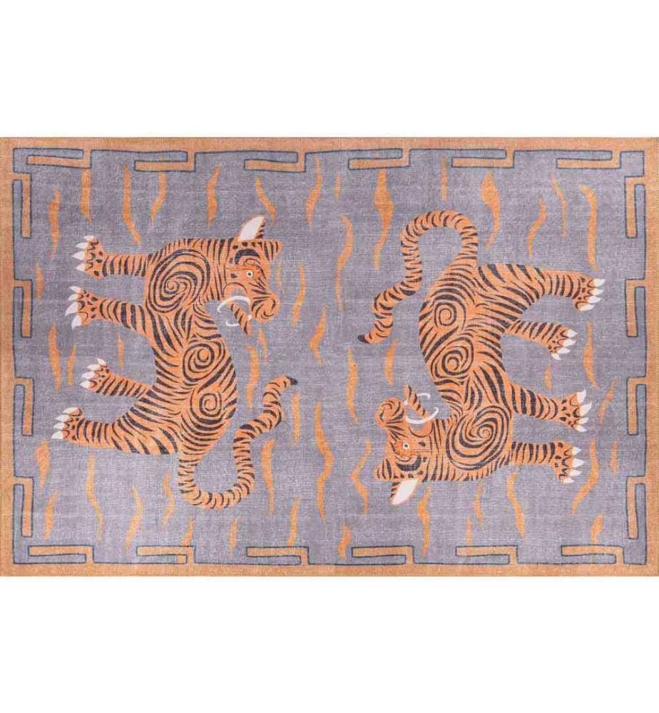 Tappeto da sala, 75 x 150, , Multicolore, Poliestere, 1850 G-m²,