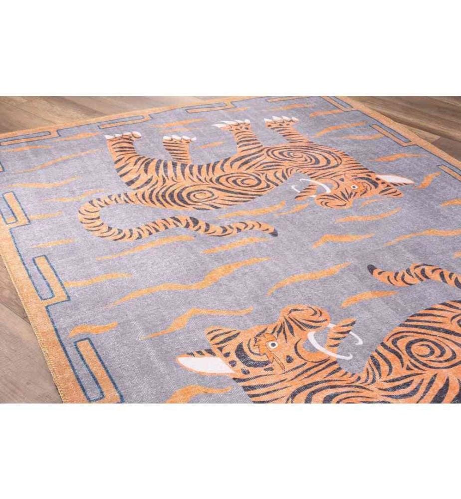 Tappeto da sala, 75 x 150, , Multicolore, Poliestere, 1850 G-m²,