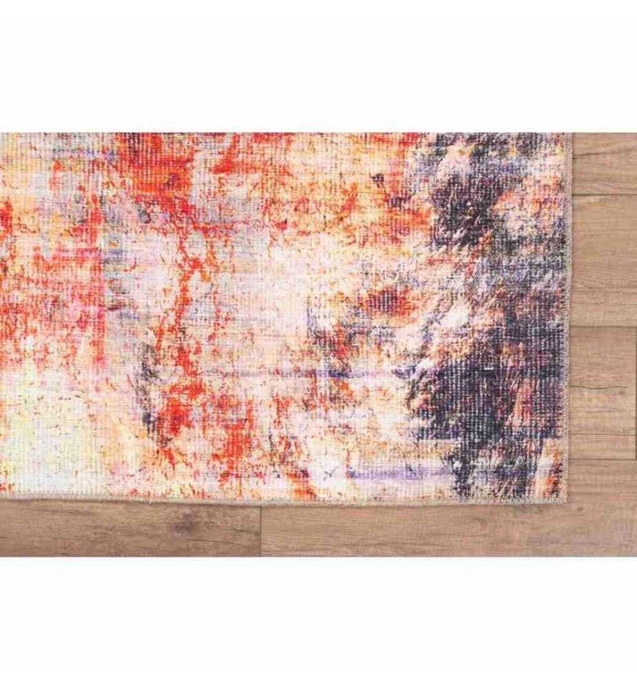 Tapis de hall, 75 x 230, , Multicolore, Polyester, 1850 G-m²,