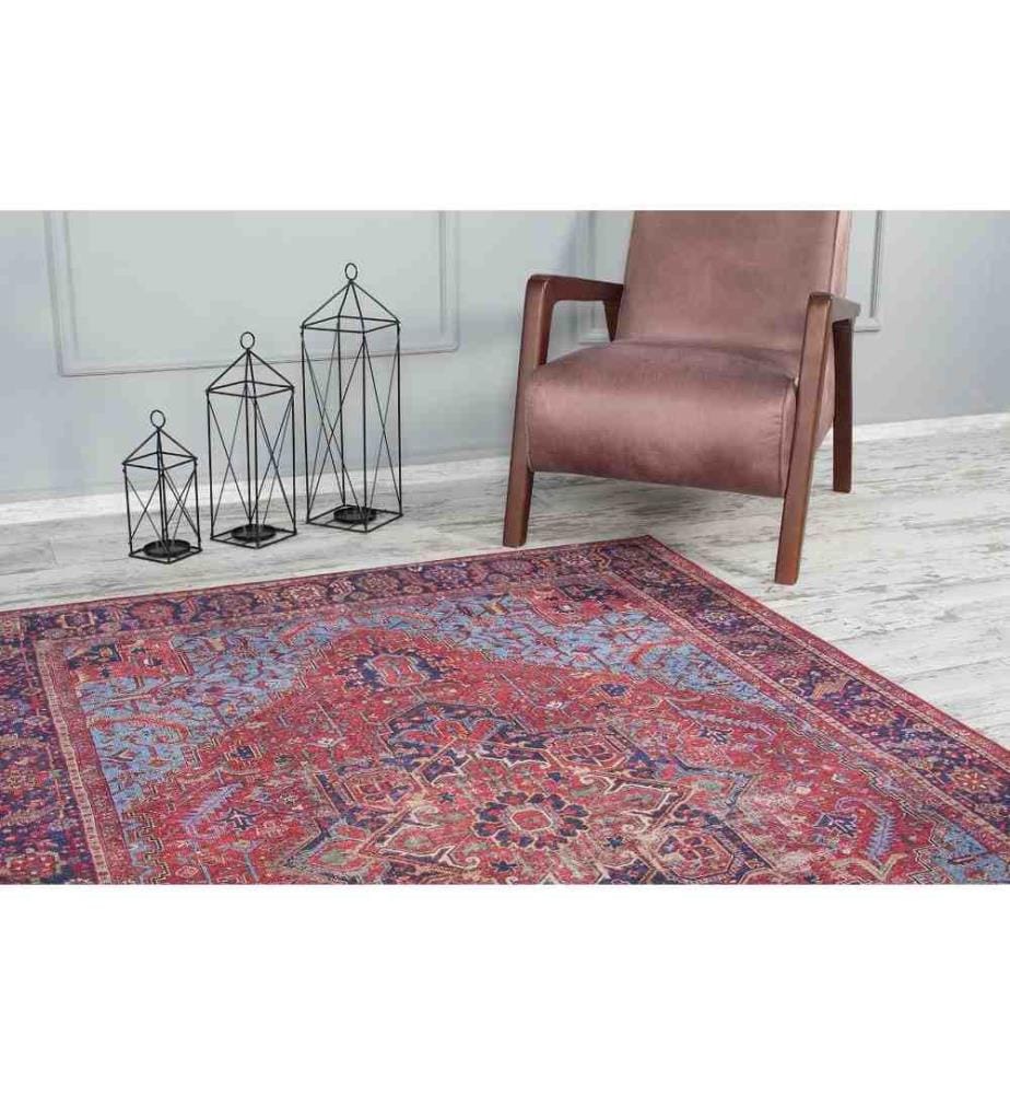 Tappeto da sala, 75 x 150, , Multicolore, Poliestere, 1850 G-m²,