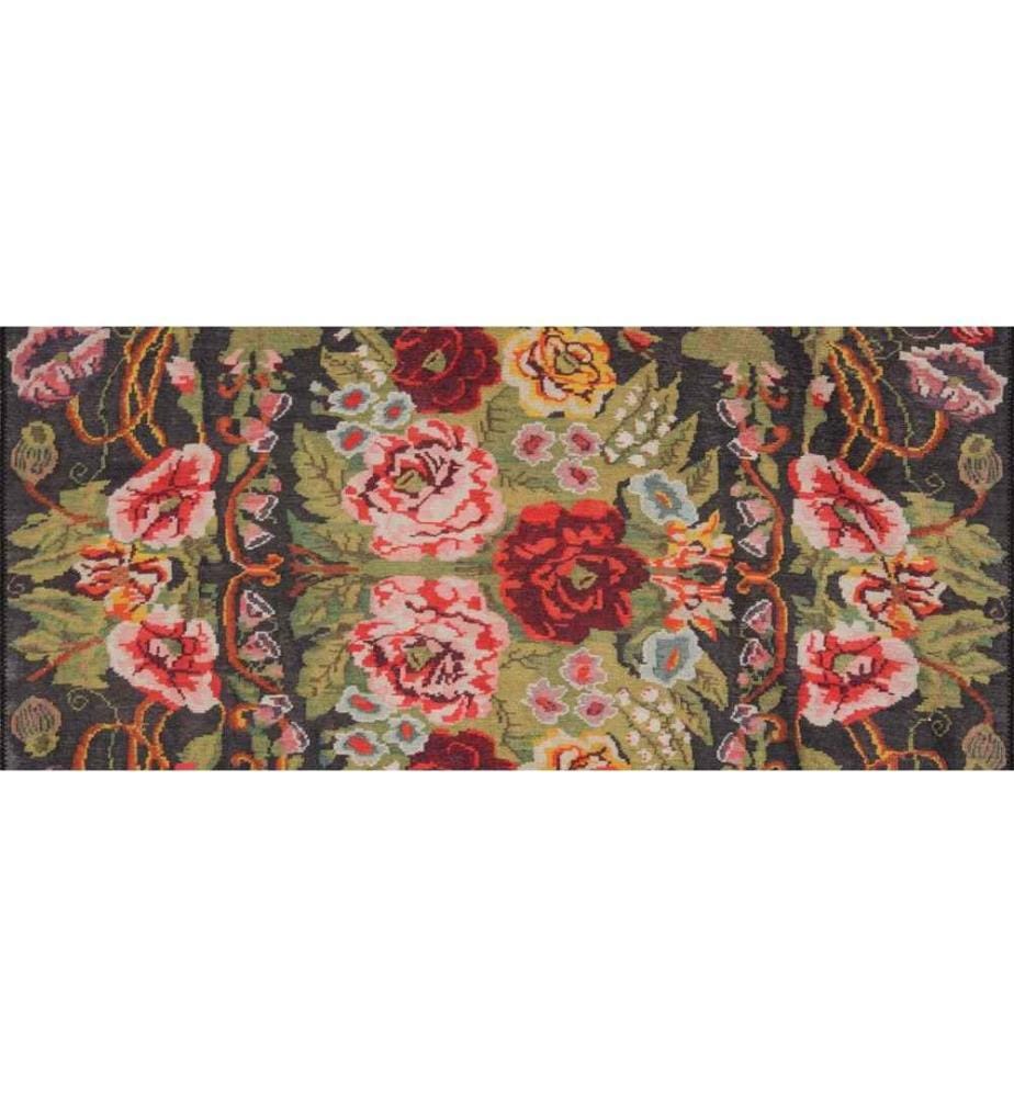 Tapis de hall, 75 x 150, , Multicolore, Polyester, 1850 G-m²,