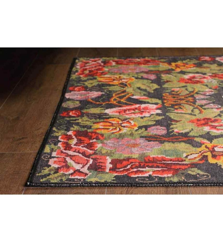 Tapis de hall, 75 x 150, , Multicolore, Polyester, 1850 G-m²,