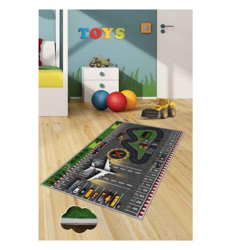 Tappeto da sala, 100 x 150, , Multicolore, Poliestere, 850 gr-m²,
