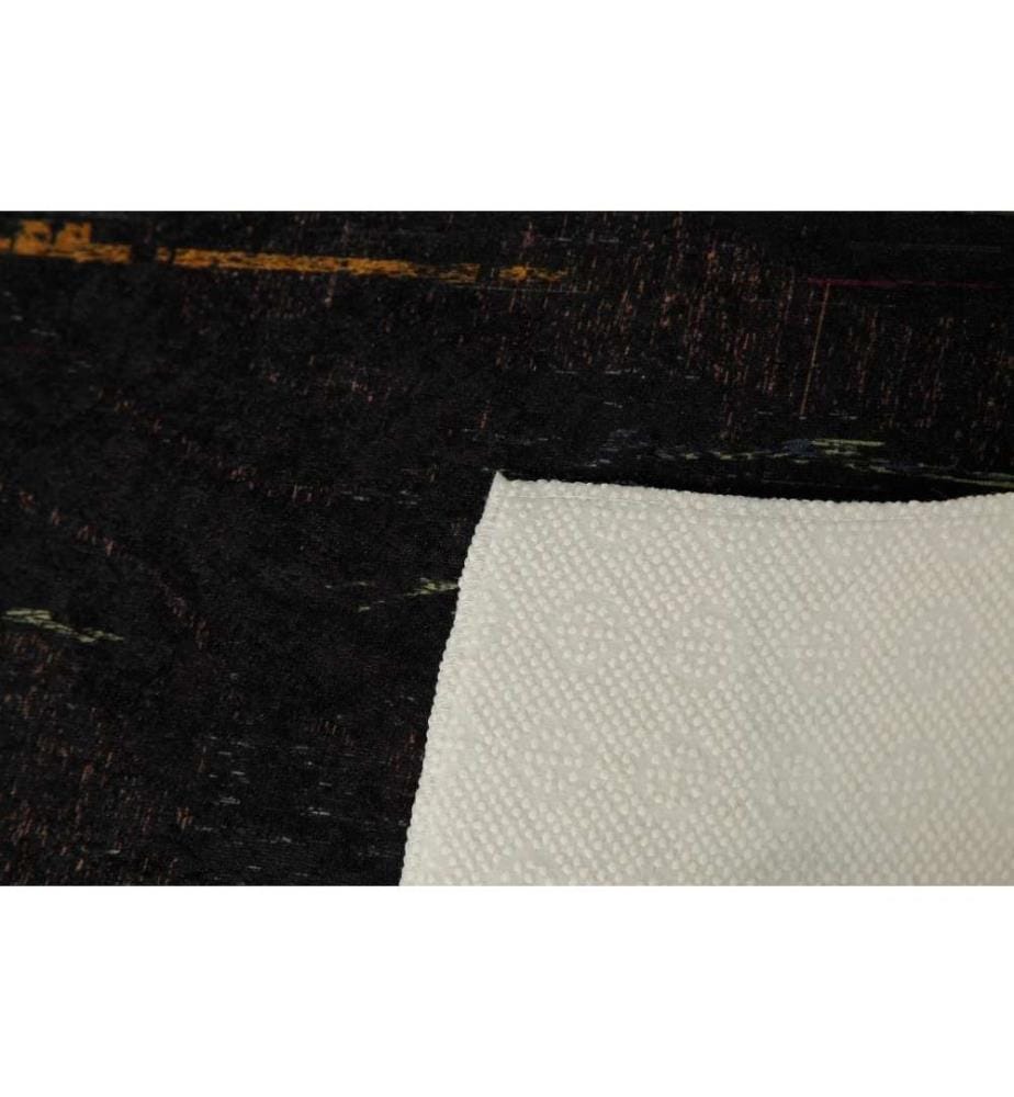 Tappeto da sala, 100 x 150, , Multicolore, Poliestere, Altezza pelo 1 mm