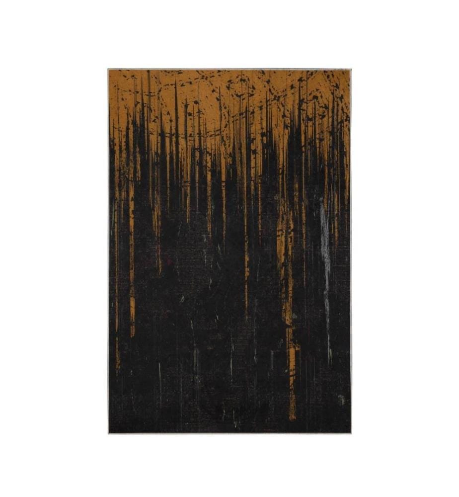 Tappeto da sala, 100 x 150, , Multicolore, Poliestere, Altezza pelo 1 mm