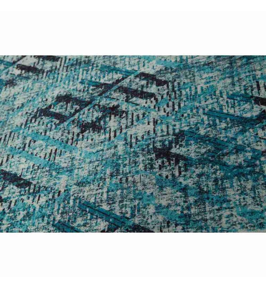 Tappeto da sala, 100 x 150, , Multicolore, Poliestere, Altezza pelo 1 mm