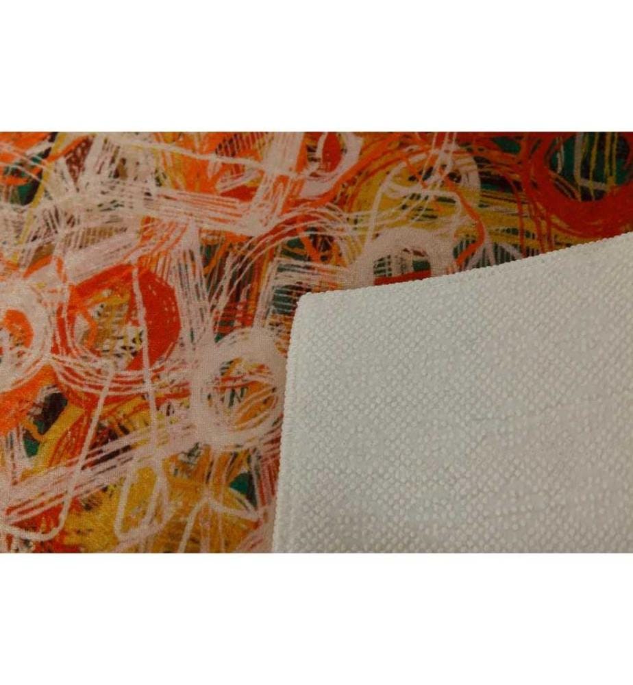 Tappeto da sala, 80 x 150, , Multicolore, Poliestere, Altezza pelo 1 mm