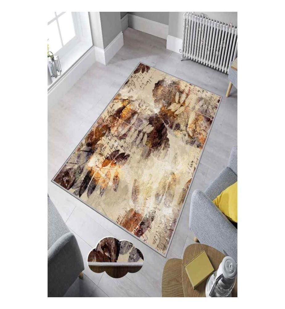 Tappeto da sala, 80 x 150, , Multicolore, Poliestere, Altezza pelo 1 mm