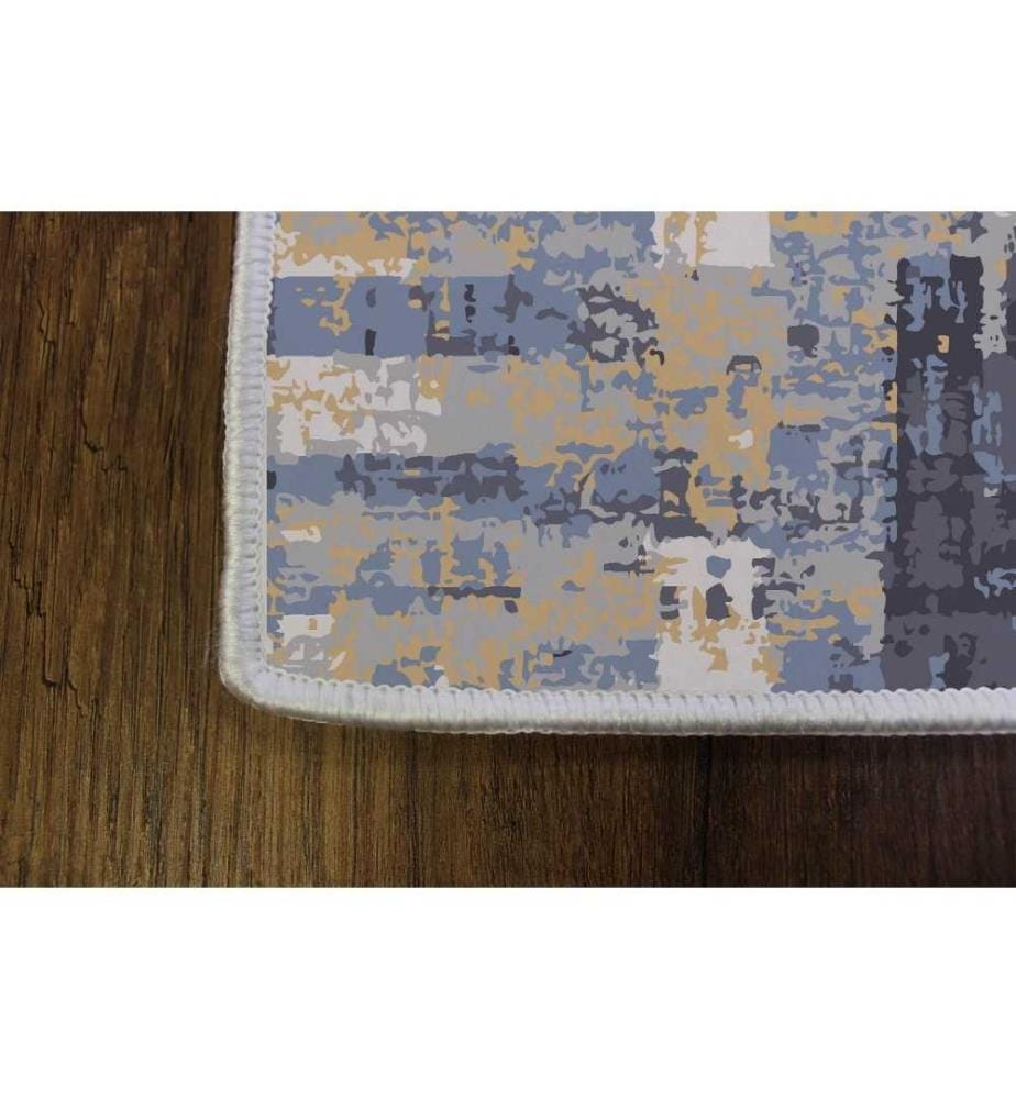 Tappeto da sala, 80 x 150, , Multicolore, Poliestere, Altezza pelo 1 mm