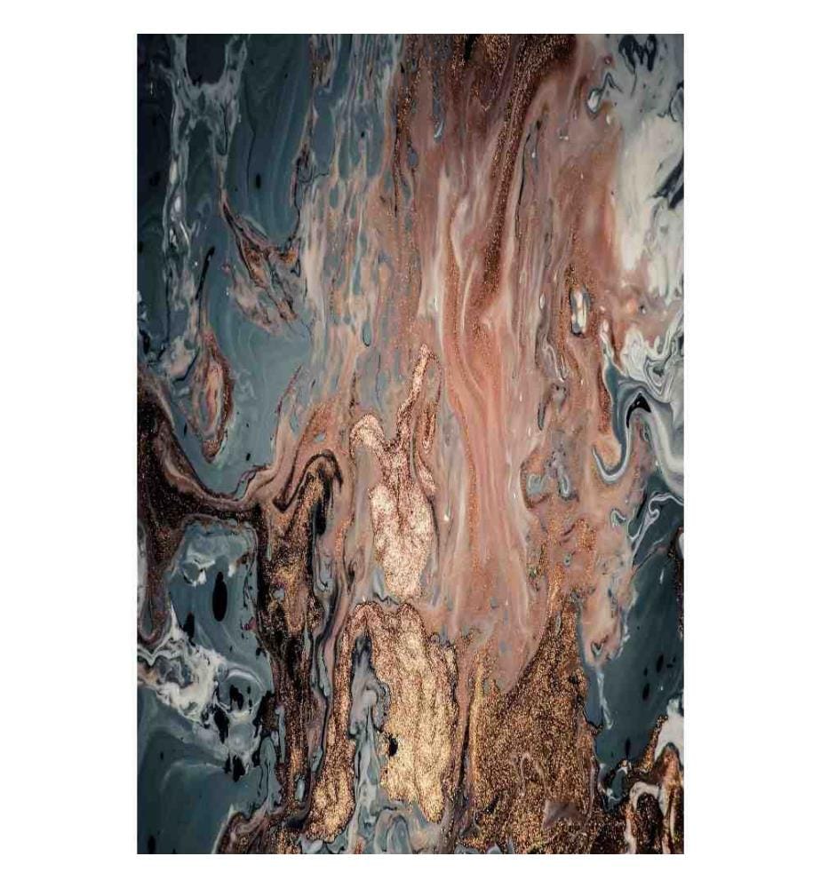 Tappeto da sala, 80 x 150, , Multicolore, Poliestere, Altezza pelo 1 mm