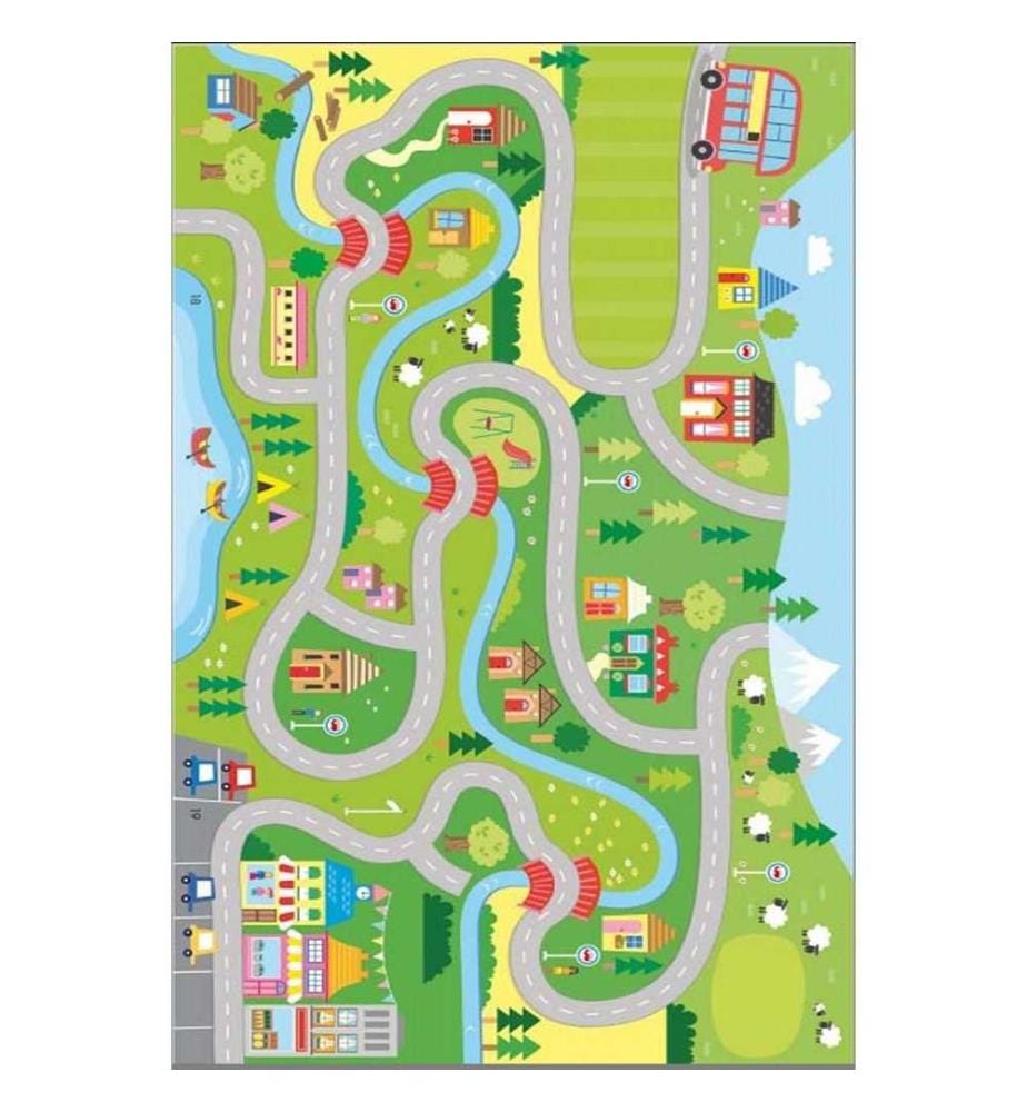 Tappeto da sala, 80 x 150, , Multicolore, Tessuto di velluto, Suola di cotone