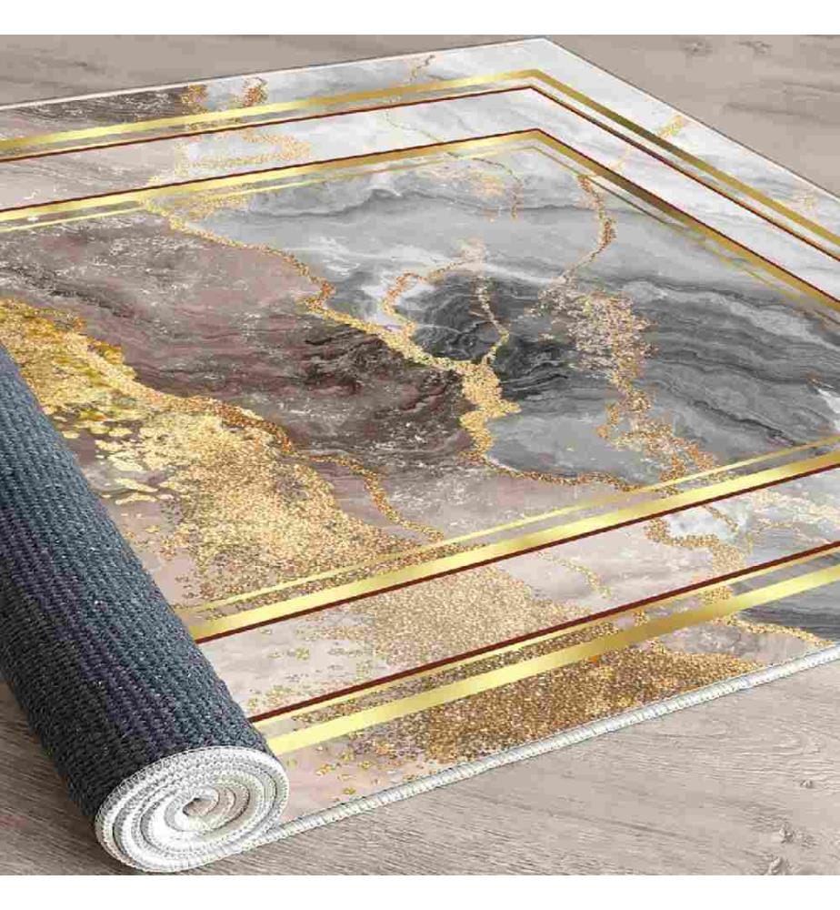 Tappeto da sala, 100 x 150, , Multicolore, Tessuto di velluto, Suola di cotone