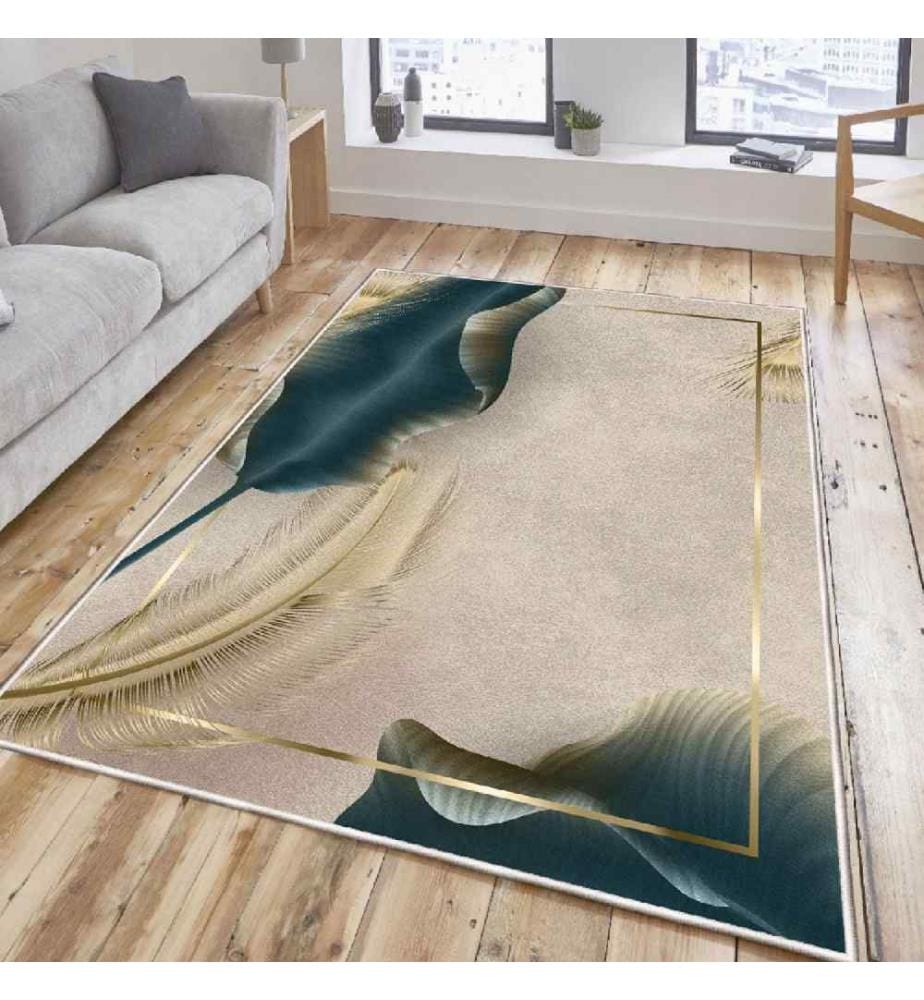 Tappeto da sala, 100 x 150, , Multicolore, Tessuto di velluto, Suola di cotone