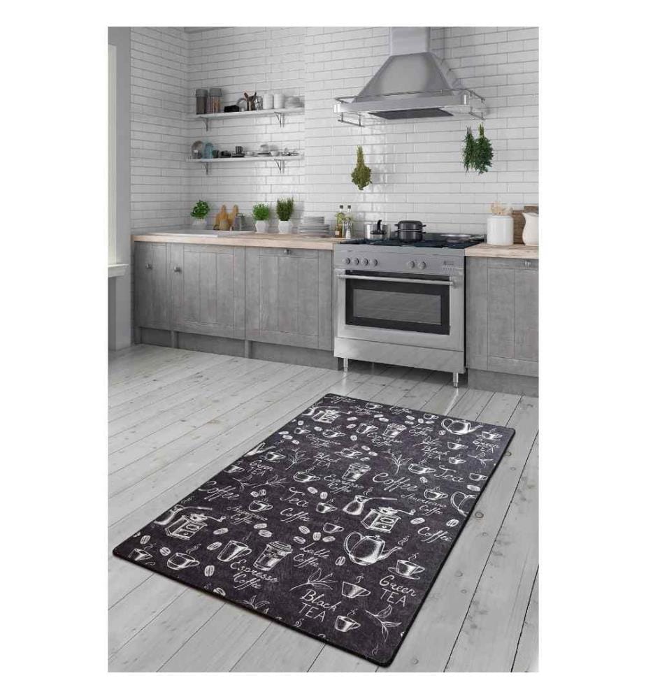 Tappeto da sala, 60 x 140, , Multicolore, 50% tessuto di velluto - 50% poliestere, altezza pelo 4 mm