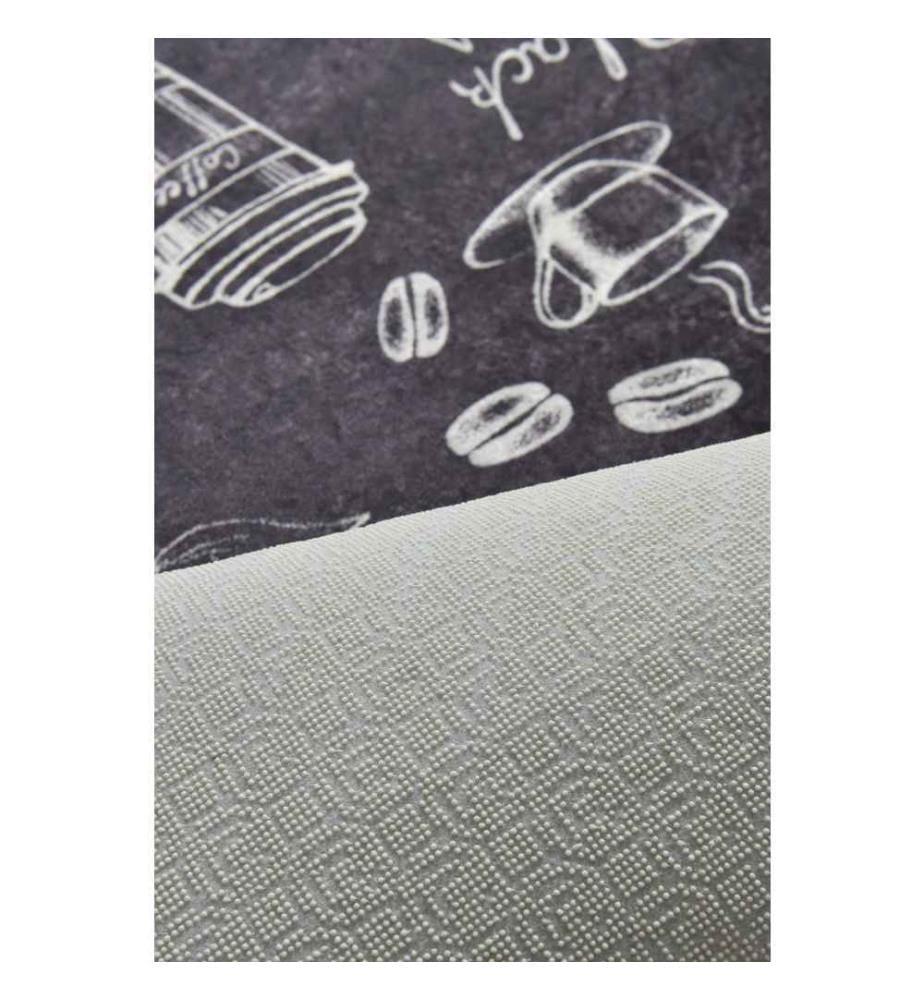 Tappeto da sala, 60 x 140, , Multicolore, 50% tessuto di velluto - 50% poliestere, altezza pelo 4 mm