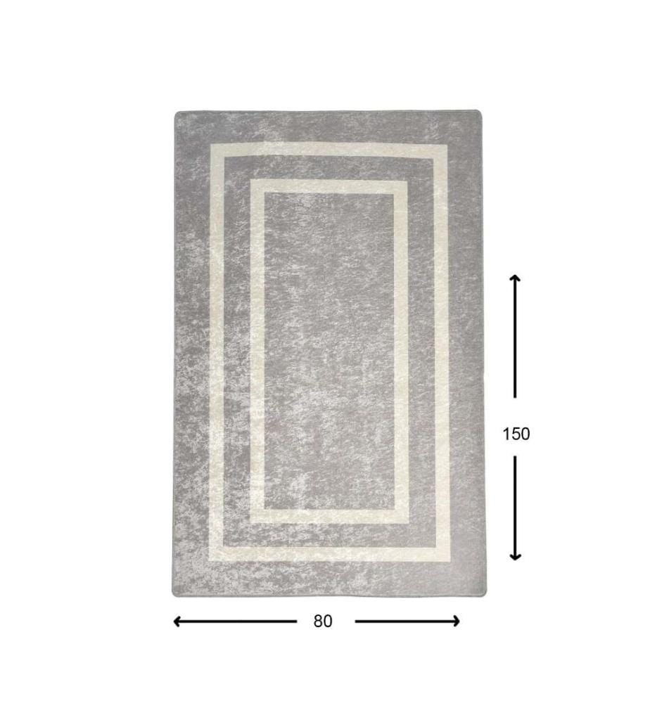 Tappeto da sala, 80 x 150, , Multicolore, 50% tessuto di velluto - 50% poliestere, altezza pelo 4 mm