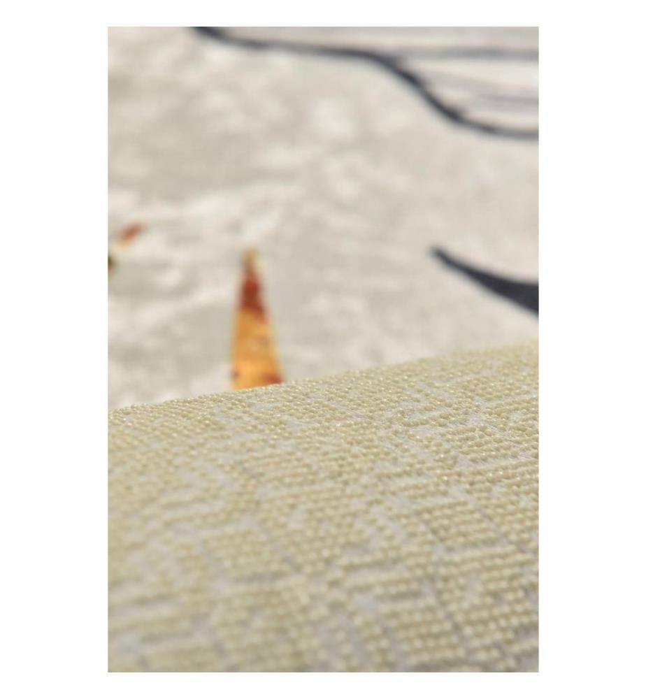 Tappeto da sala, 80 x 150, , Multicolore, 50% tessuto di velluto - 50% poliestere, altezza pelo 4 mm
