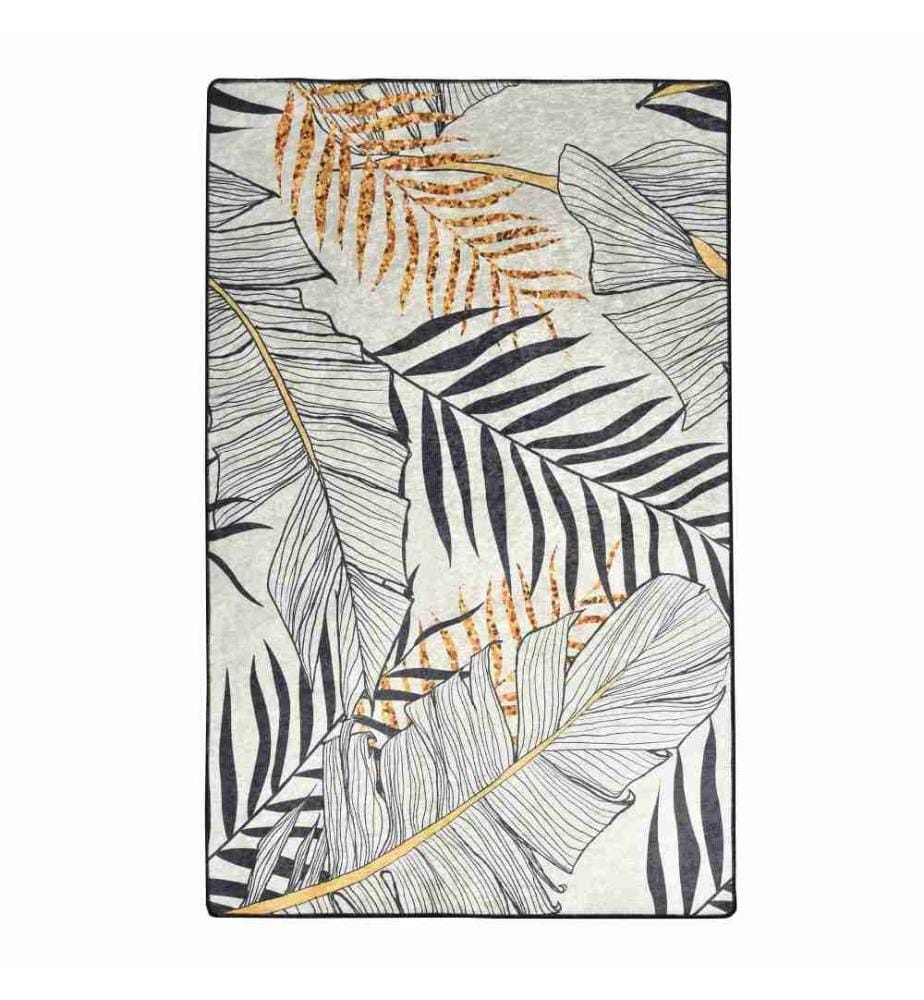 Tappeto da sala, 80 x 150, , Multicolore, 50% tessuto di velluto - 50% poliestere, altezza pelo 4 mm