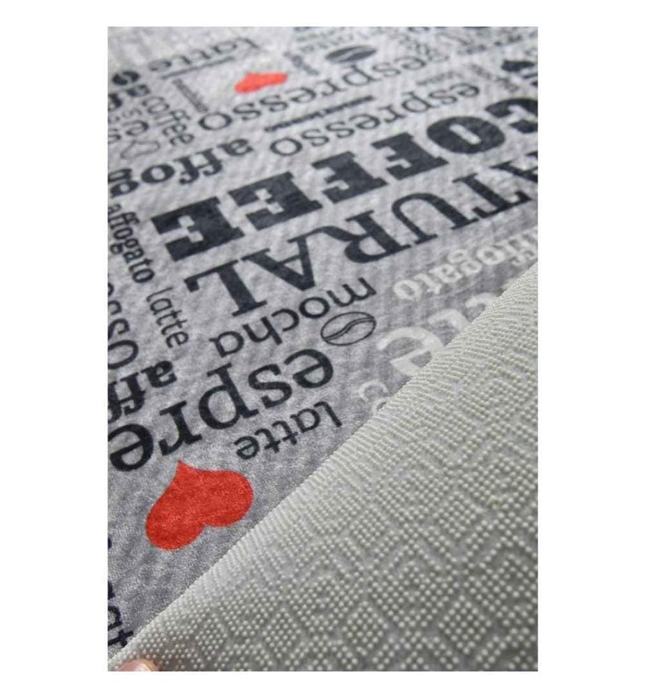 Tappeto da sala, 80 x 300, , Multicolore, 50% tessuto di velluto - 50% poliestere, altezza pelo 4 mm