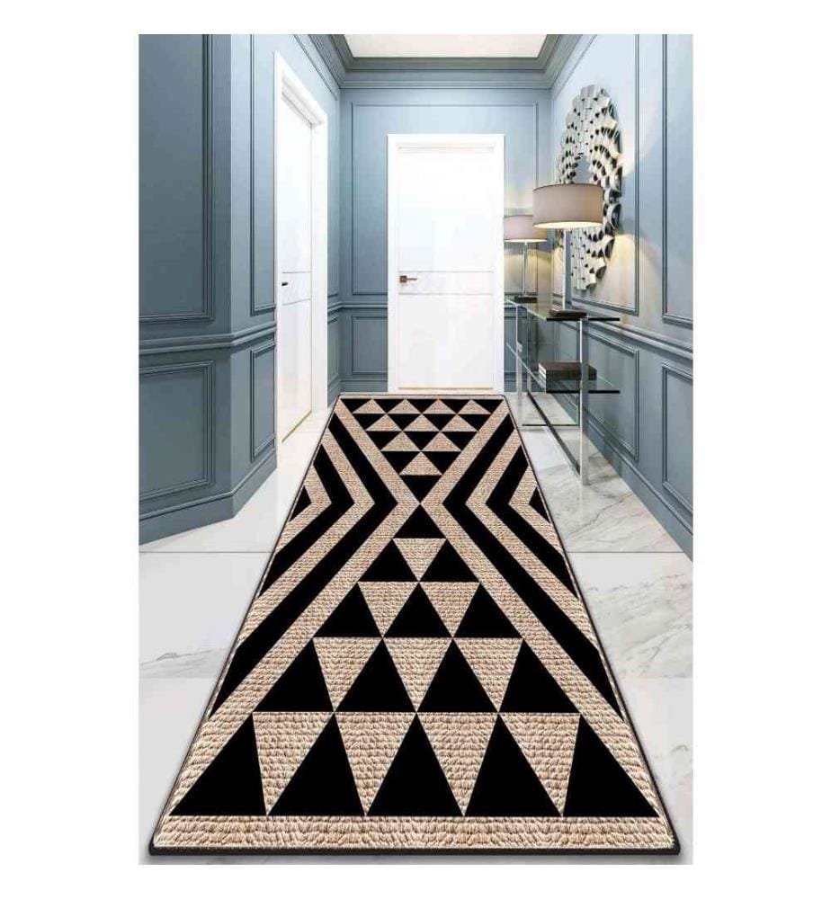 Tappeto da sala, 80 x 200, , Multicolore, Poliestere, Altezza pelo 10 mm