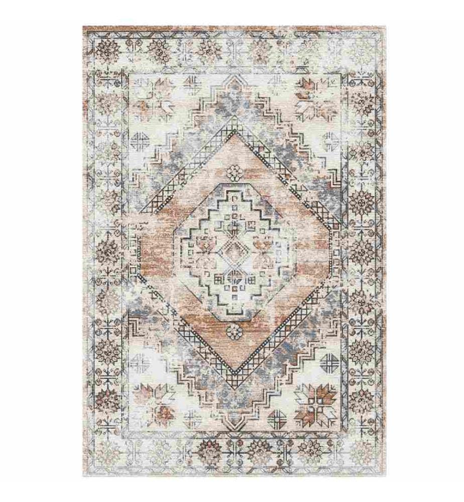Tappeto da sala, 100 x 200, , Multicolore, Tessuto di velluto, Altezza pelo 8 mm