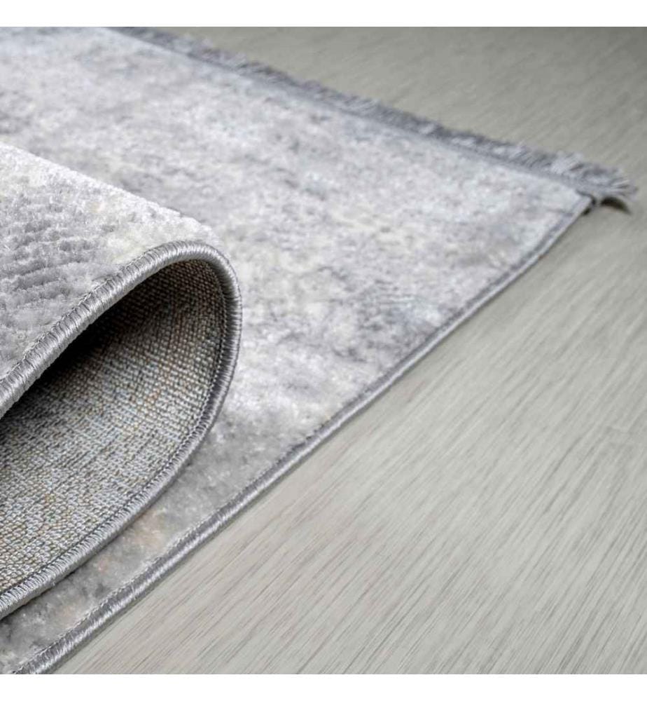Tapis de hall, 80 x 150, , Gris, Beige, Crème, 60% Polypropylène - 40% Polyester, 1700 G-m²,