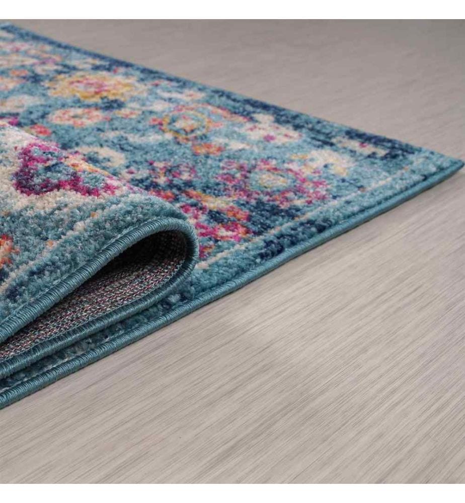 Tapis de hall, 80 x 150, , Bleu, Polypropylène, 1500 G-m²,