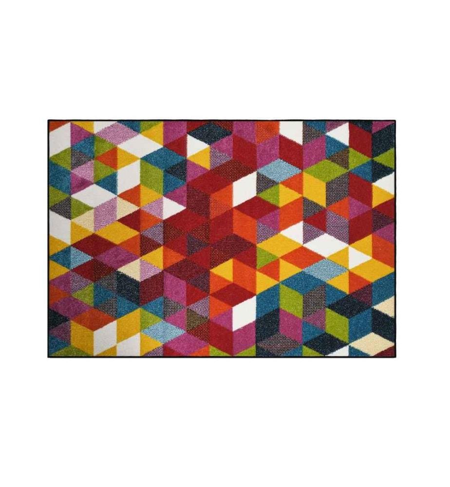 Tapis de hall, 80 x 150, , Multicolore, Polyproplène, 2300 gr-m²,