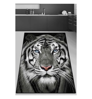 Tapis de salle, Multicolore, 100% Polyester, 80 x 100 cm
