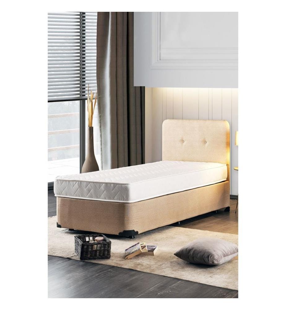 Materasso Bianco, In Schiuma Fredda, 120X120X200 cm,