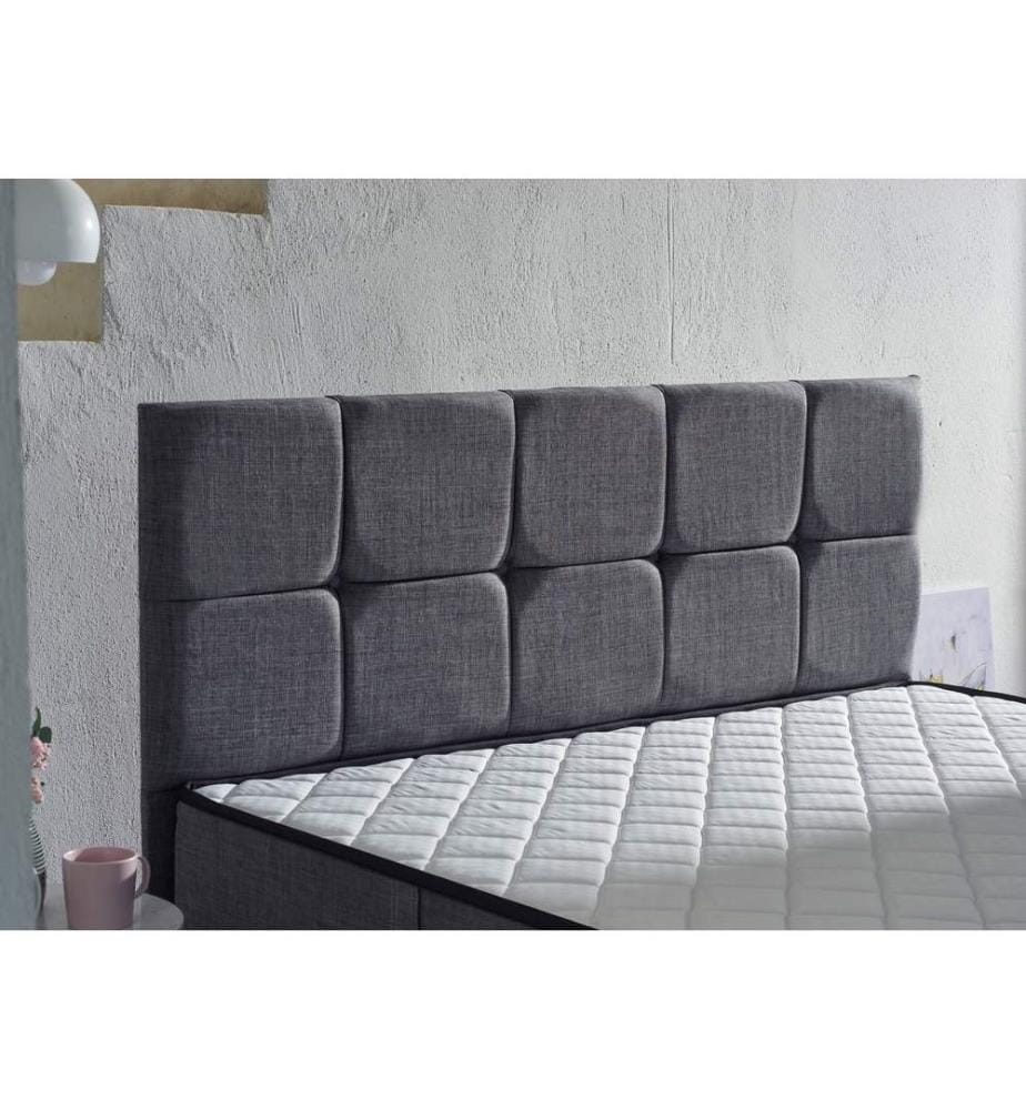 Weiss,Grau, Kaltschaummatratzen, 160X160X200 cm, Spezialgewebter Stoff Cover