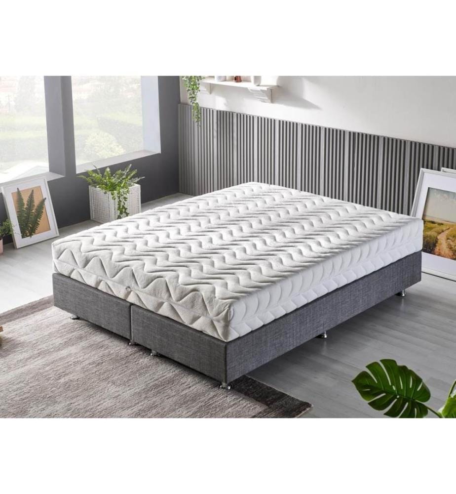 Matelas, blanc, en rouleau