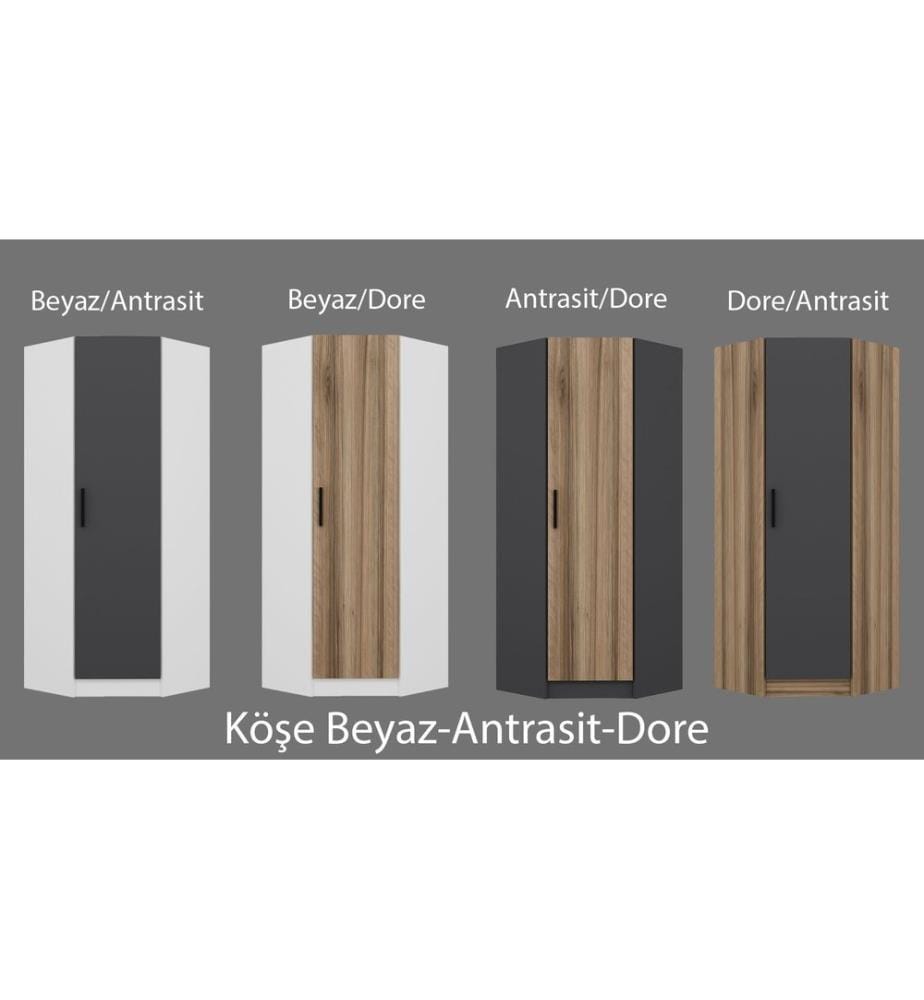 Armoire, Chêne, panneau de particules mélaminé