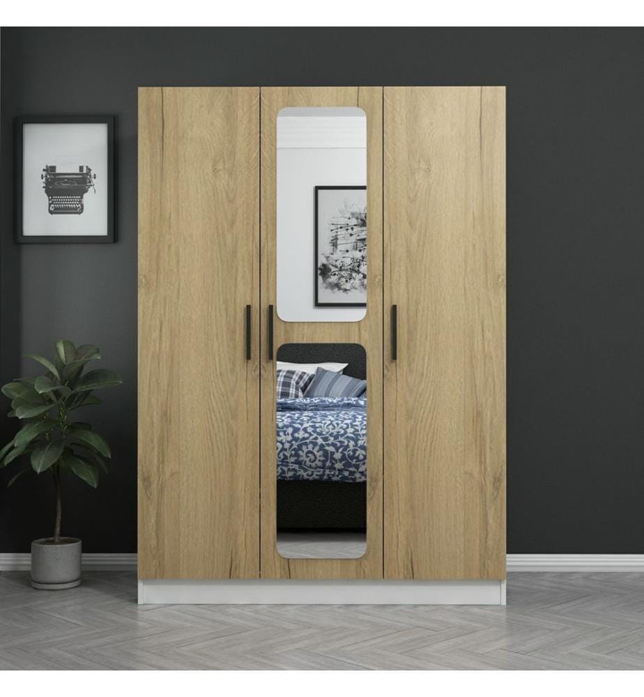 Armoire, Noyer, Panneau de particules mélaminé