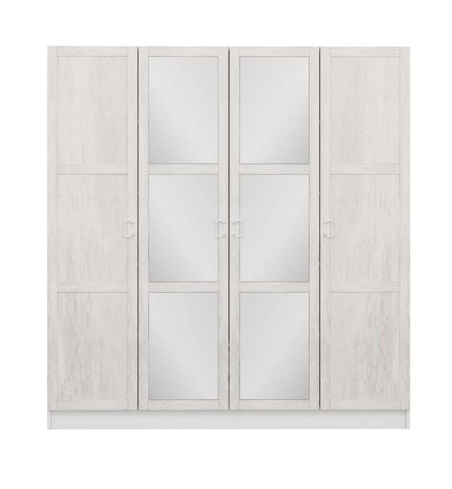 Wardrobe, White, Melamine Coated Particle Board