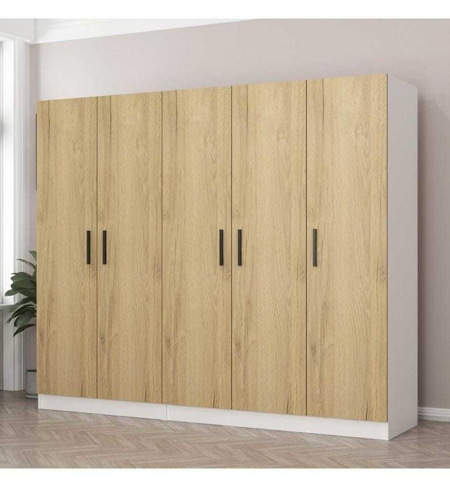 Armoire, Noyer, Panneau de particules mélaminé