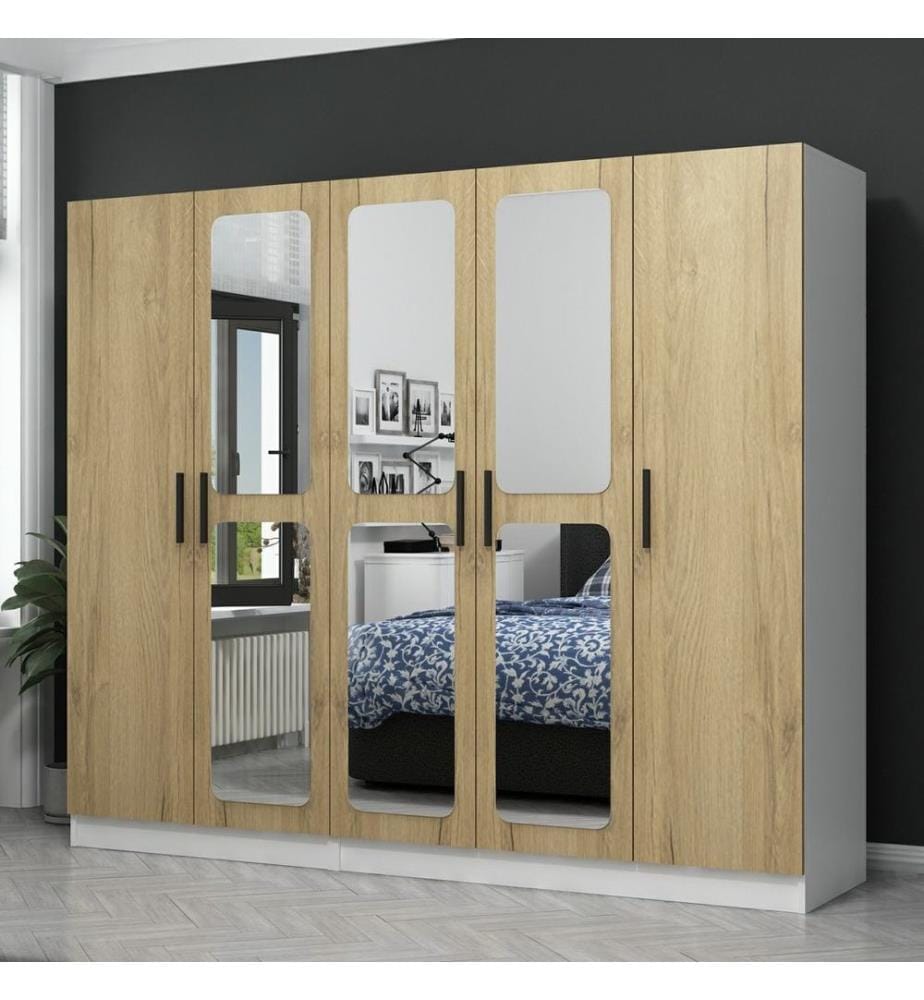 Armoire, Noyer, Panneau de particules mélaminé