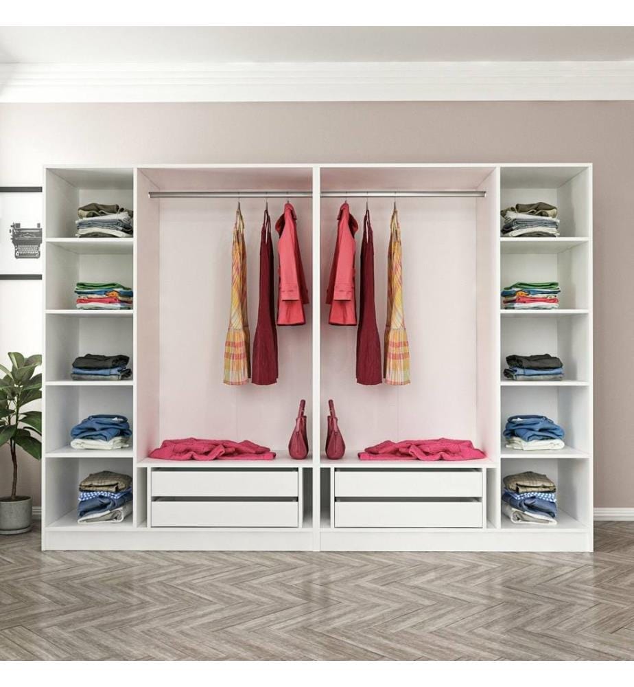 Armoire, Anthracite, Panneau de particules mélaminé