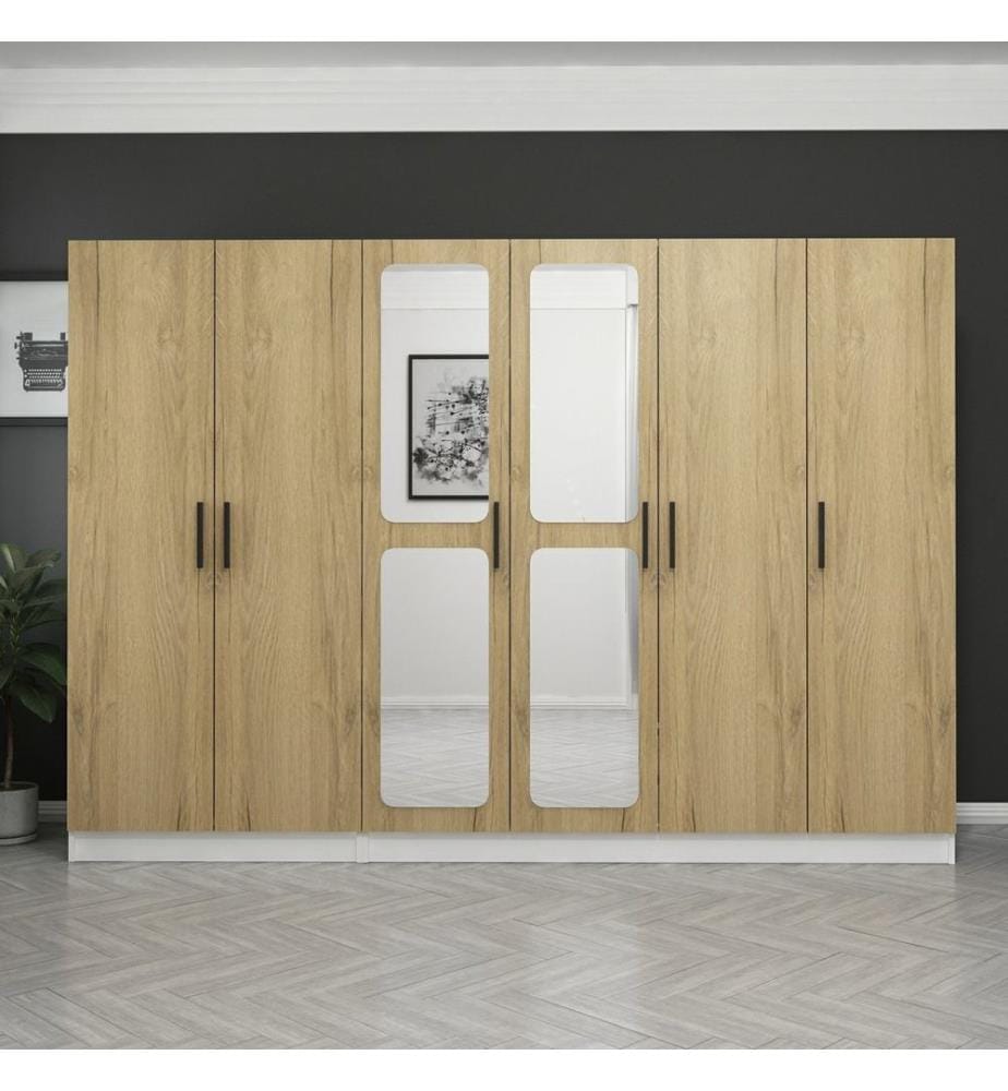 Armoire, Noyer, Panneau de particules mélaminé