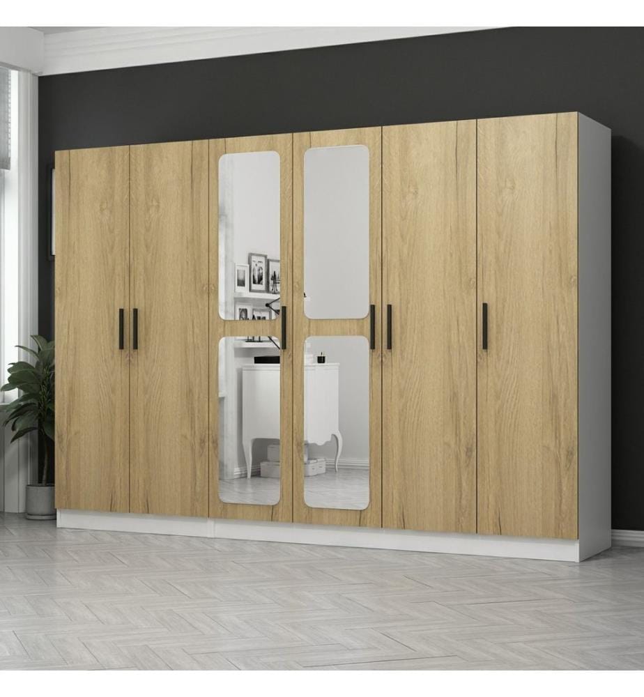 Armoire, Noyer, Panneau de particules mélaminé