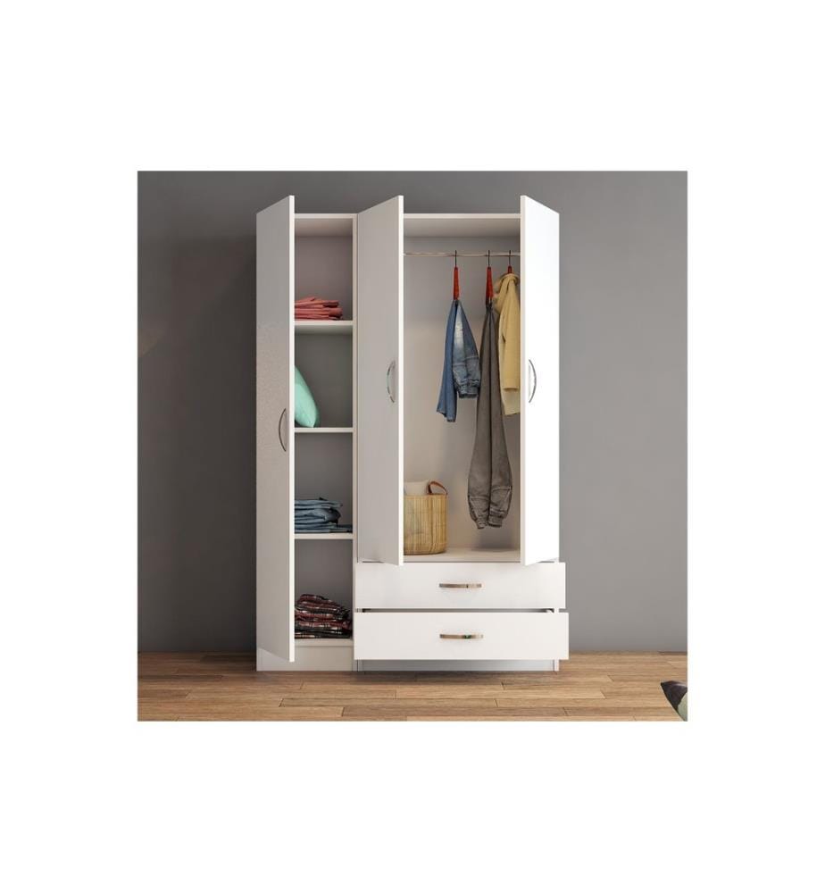 Cloakroom, Bianco, Disco Di Particelle Rivestito Melamina