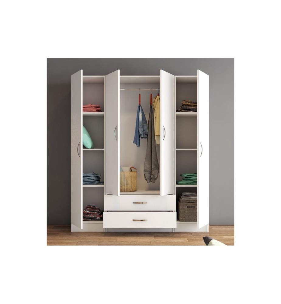 Cloakroom, Bianco, Disco Di Particelle Rivestito Melamina