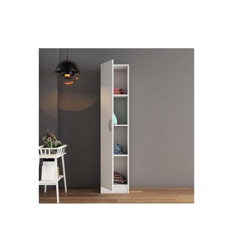 Cloakroom, White, Disco Di Particelle Rivestito Di Melamina