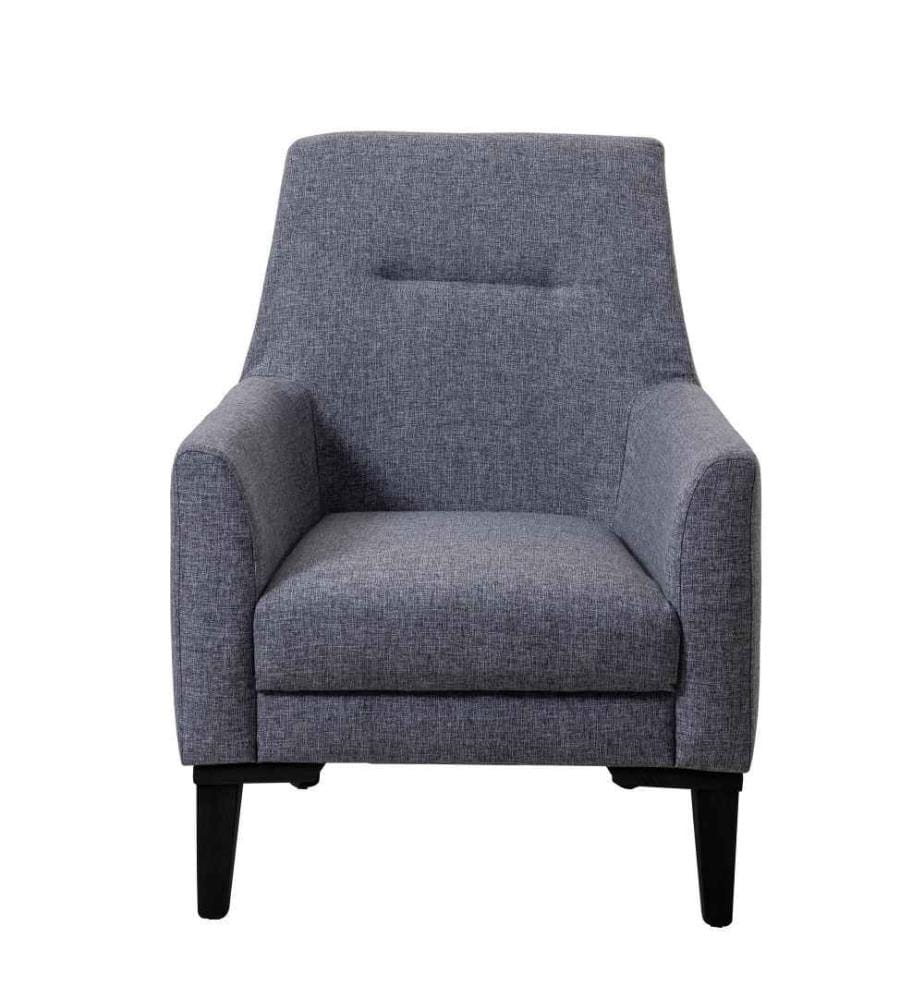 Ohrensessel, Dunkelgrau, Gestell Hainbuche, Stoff Polyester