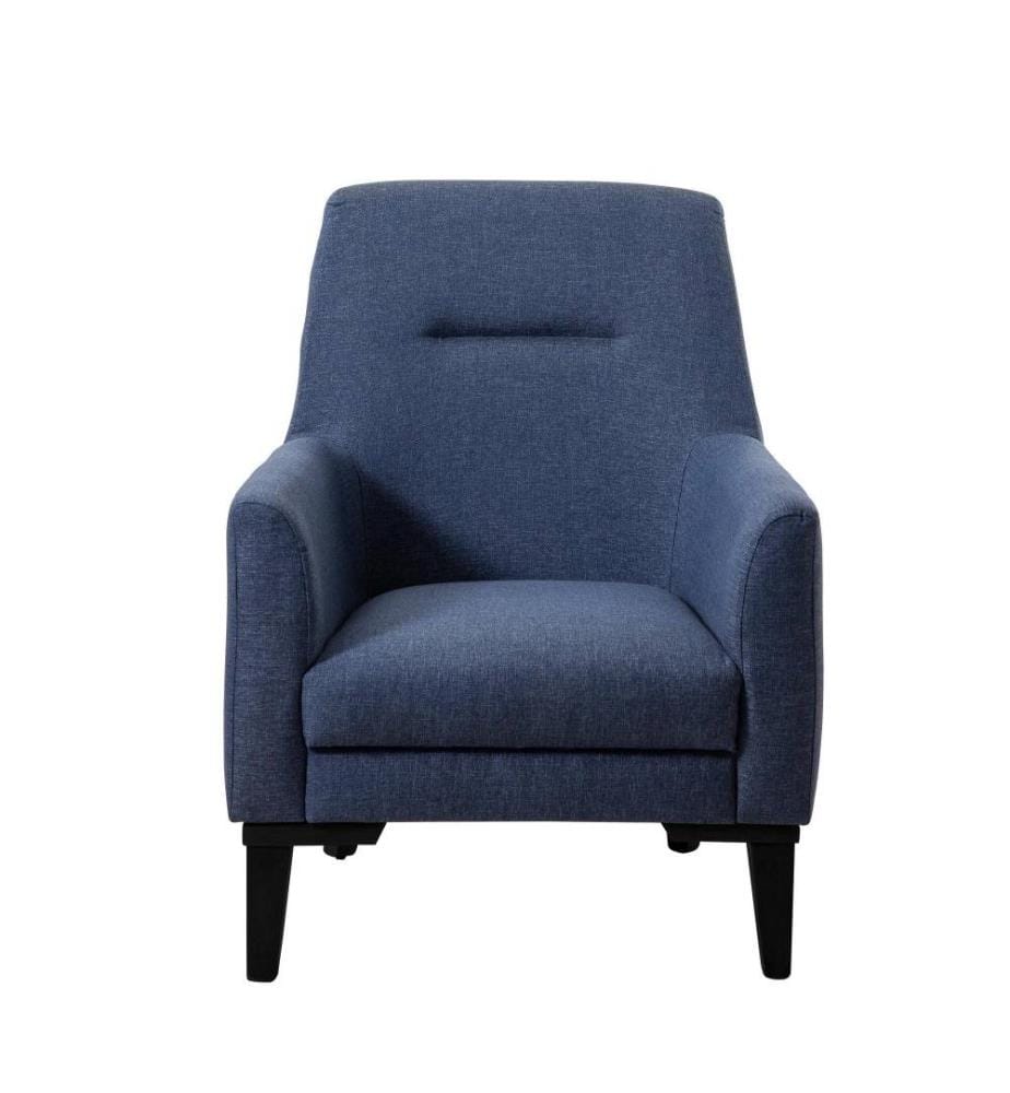 Ohrensessel, Marineblau, Gestell Hainbuche, Polyestergewebe