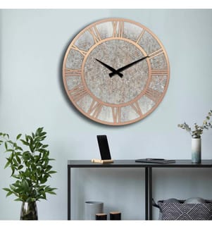 Orologio decorativo in MDF, multicolore, 100% MDF